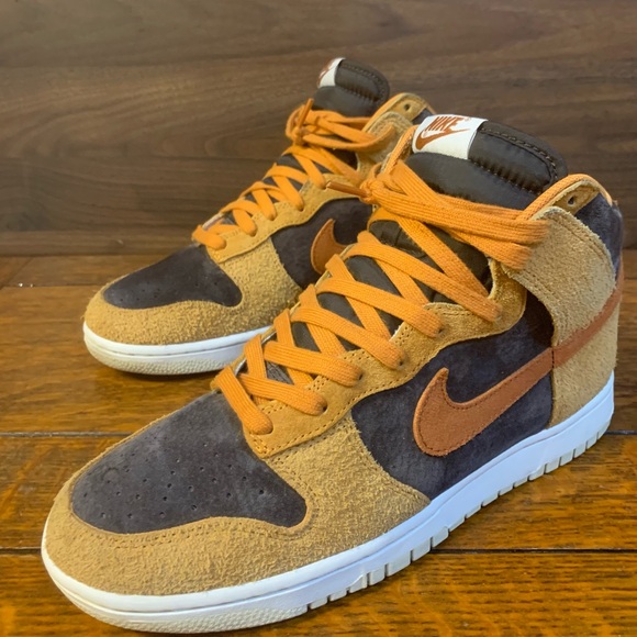 Nike Other - Nike Dunk High Retro PRM "Dark Russet" aka “Dark Curry”